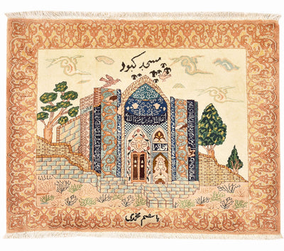 Tabriz - 50 Raj Tapijt 72x83cm - Perzisch tapijt
