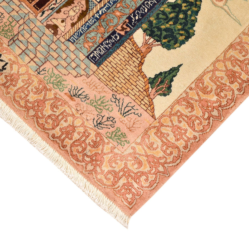 Perzisch tapijt - Tabriz - Royal - 83 x 72 cm - veelkleurig