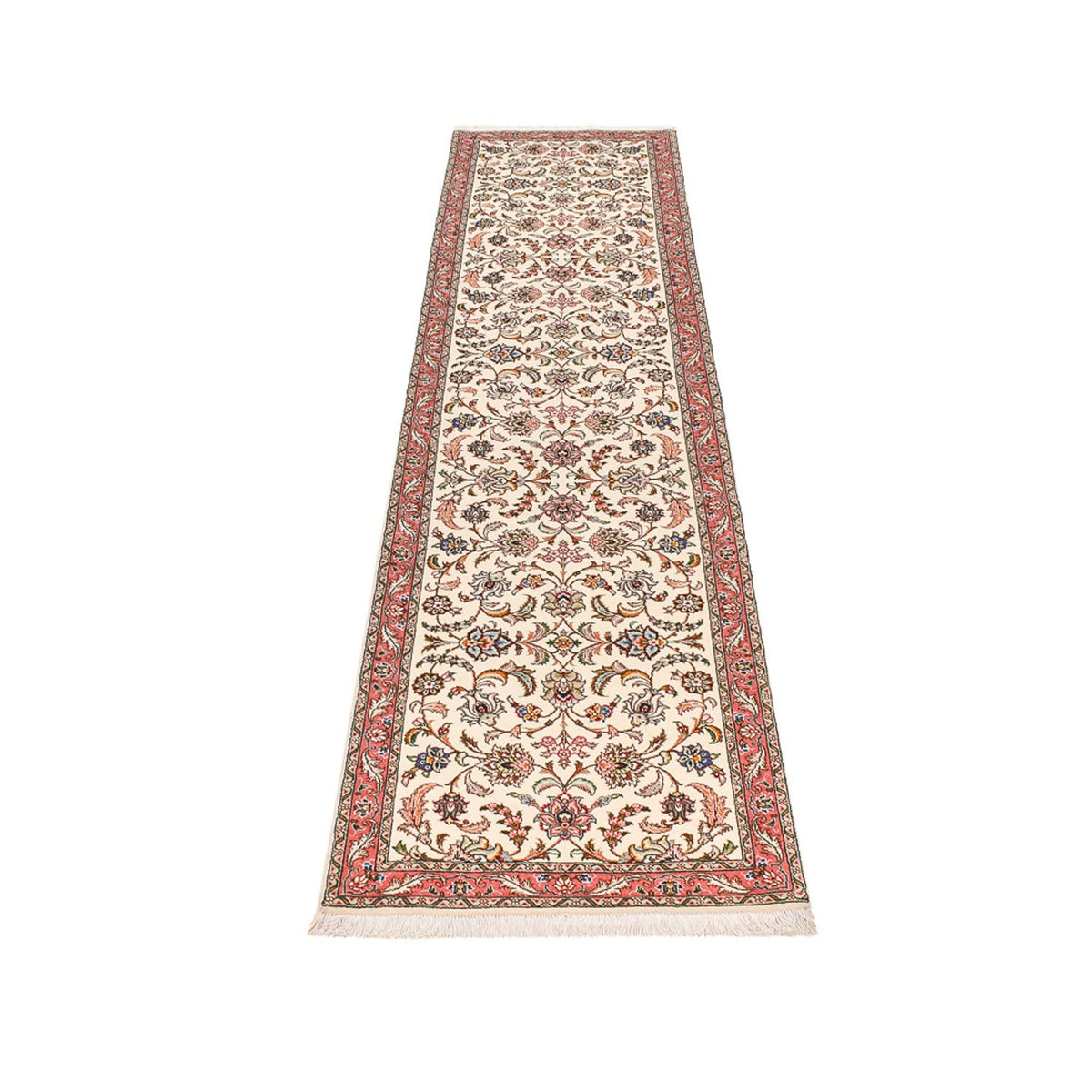 Loper Perzisch tapijt - Tabriz - Royal - 295 x 72 cm - zand