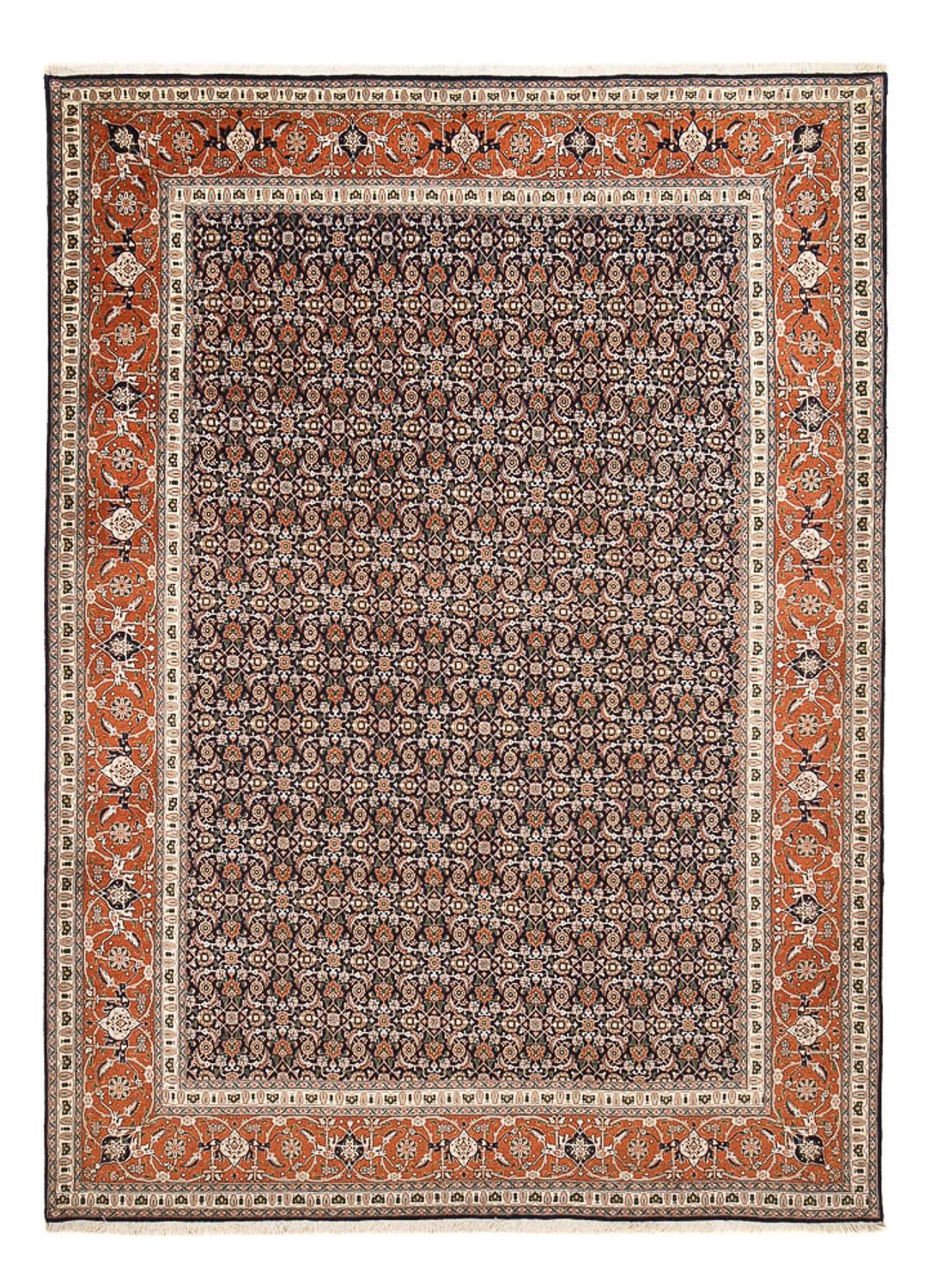 Perzisch tapijt - Tabriz - Royal - 348 x 246 cm - roest