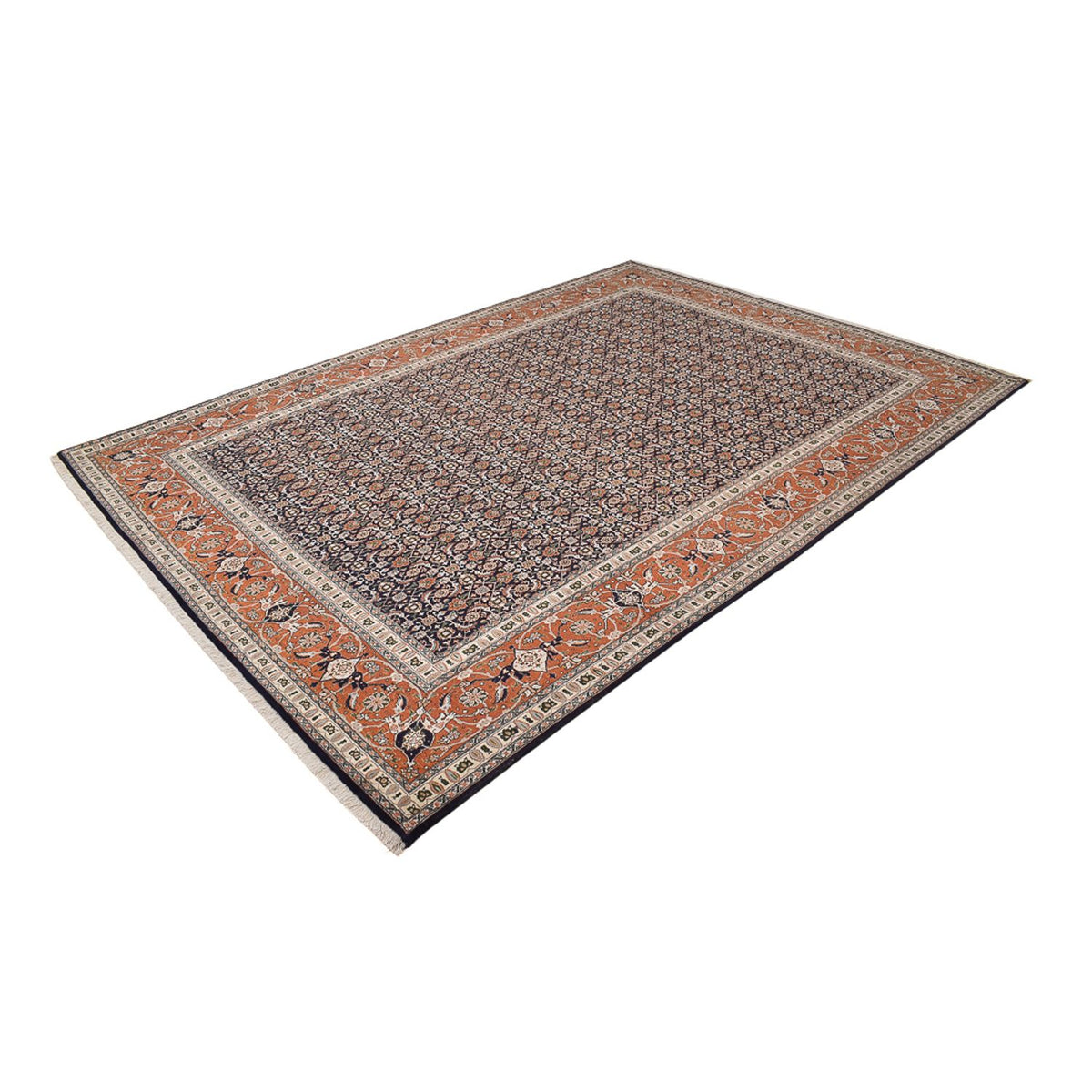 Perzisch tapijt - Tabriz - Royal - 348 x 246 cm - roest
