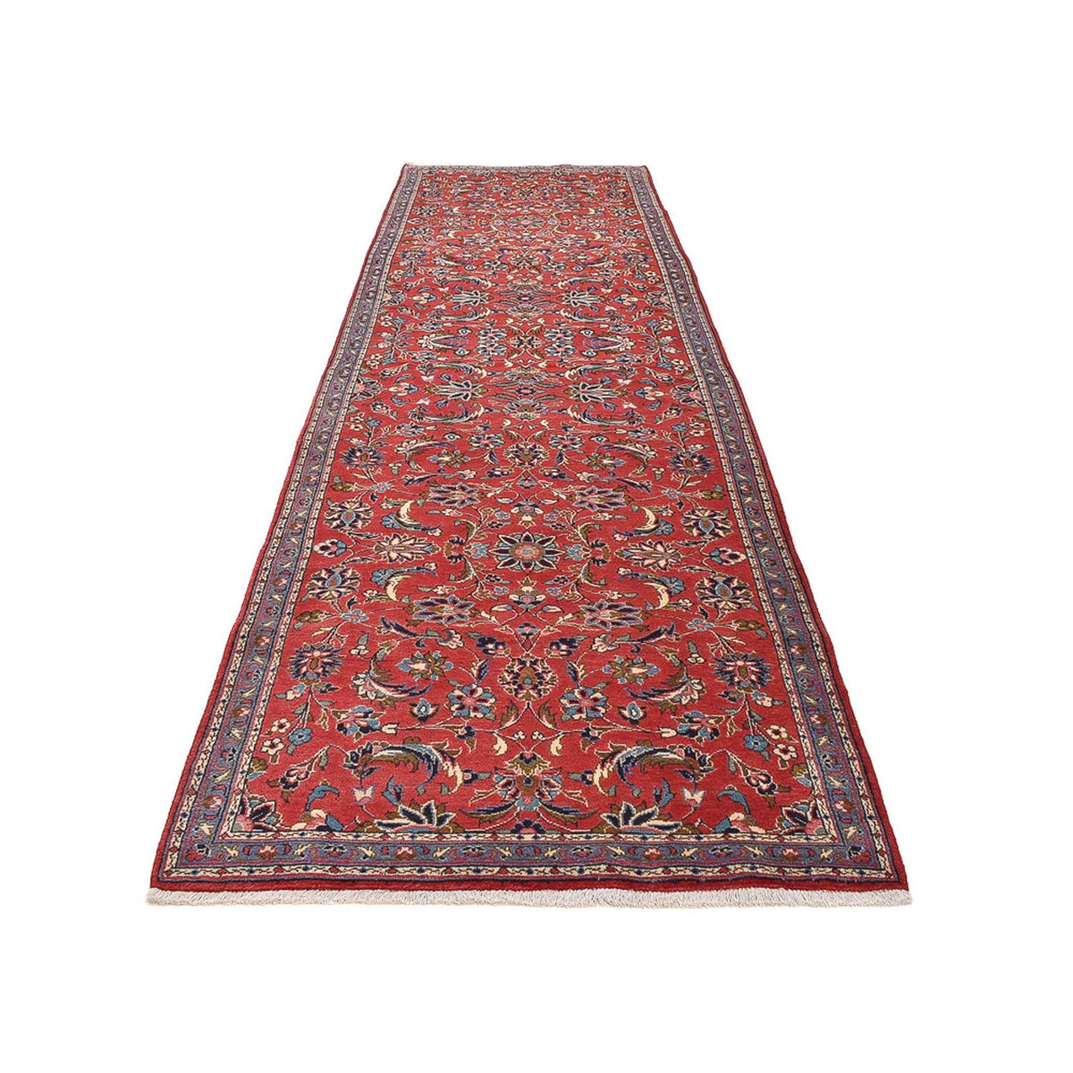 Loper Perzisch tapijt - Klassiek - 424 x 112 cm - rood