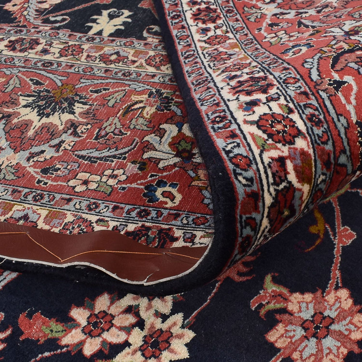 Perzisch tapijt - Bijar - 350 x 258 cm - donkerblauw