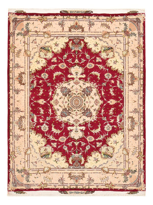 Perzisch tapijt - Tabriz - Royal - 210 x 154 cm - rood