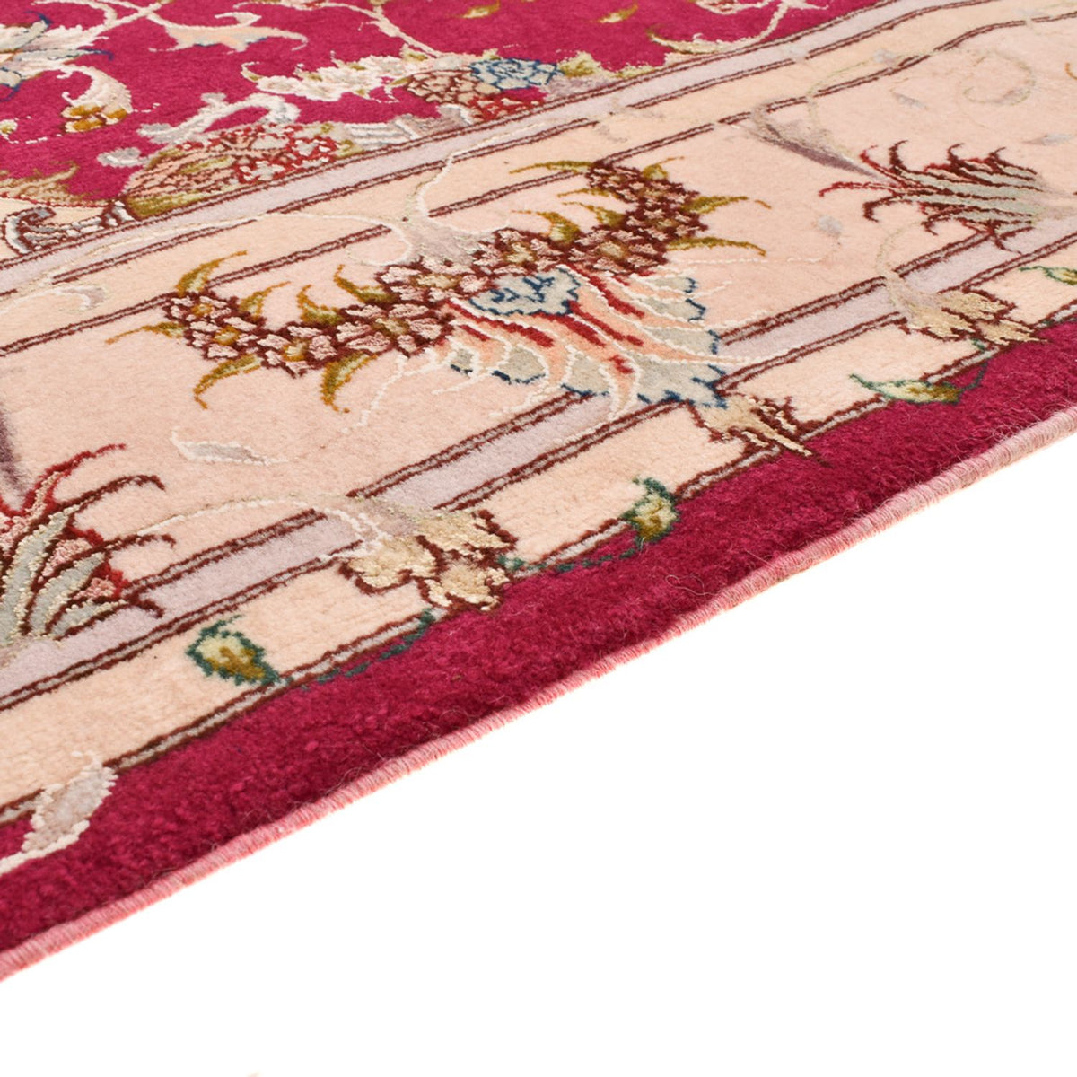 Perzisch tapijt - Tabriz - Royal - 210 x 154 cm - rood