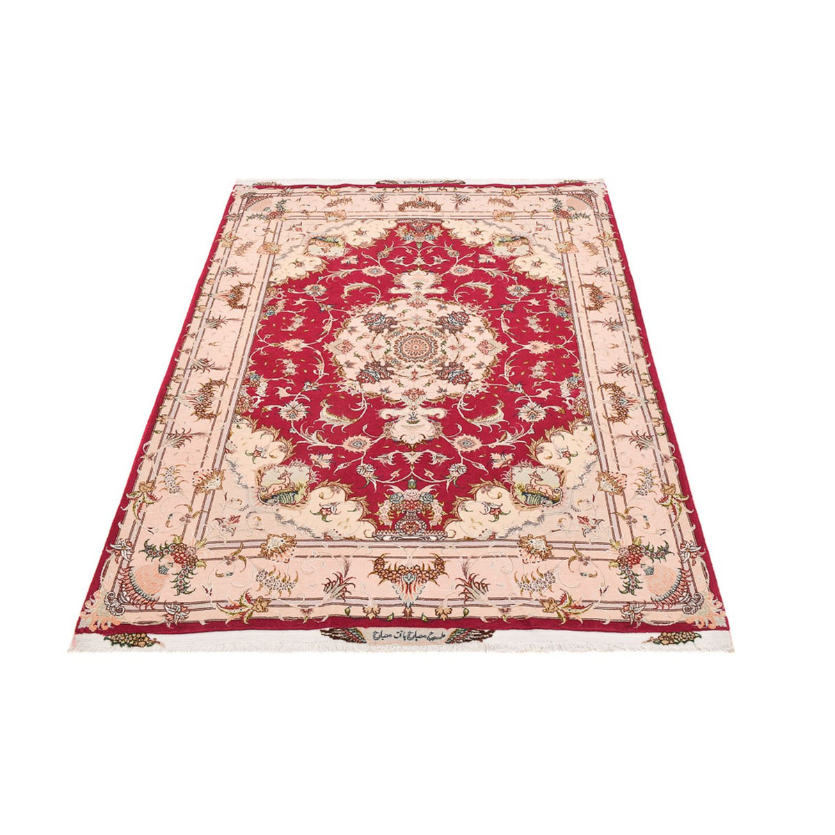 Perzisch tapijt - Tabriz - Royal - 210 x 154 cm - rood