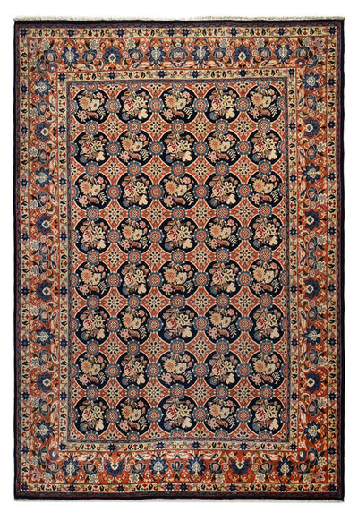 Varamin Tapijt 218x312cm - Perzisch tapijt - roest