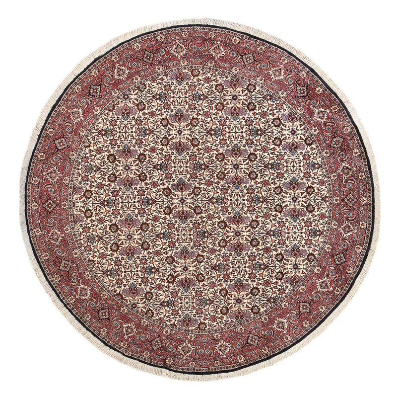 Perzisch tapijt - Bijar rond  - 250 x 250 cm - roest