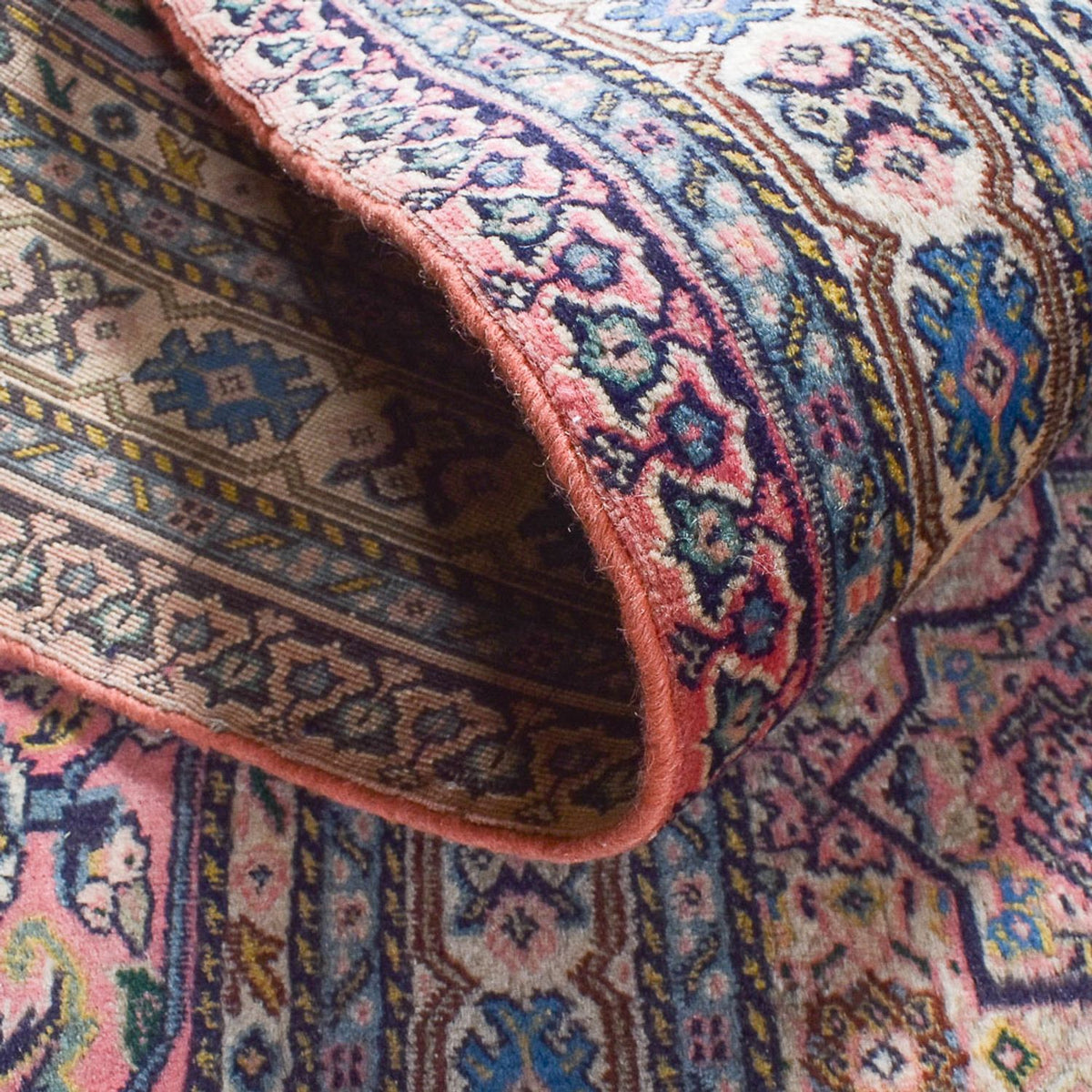 Perzisch tapijt - Tabriz - 355 x 265 cm - zand