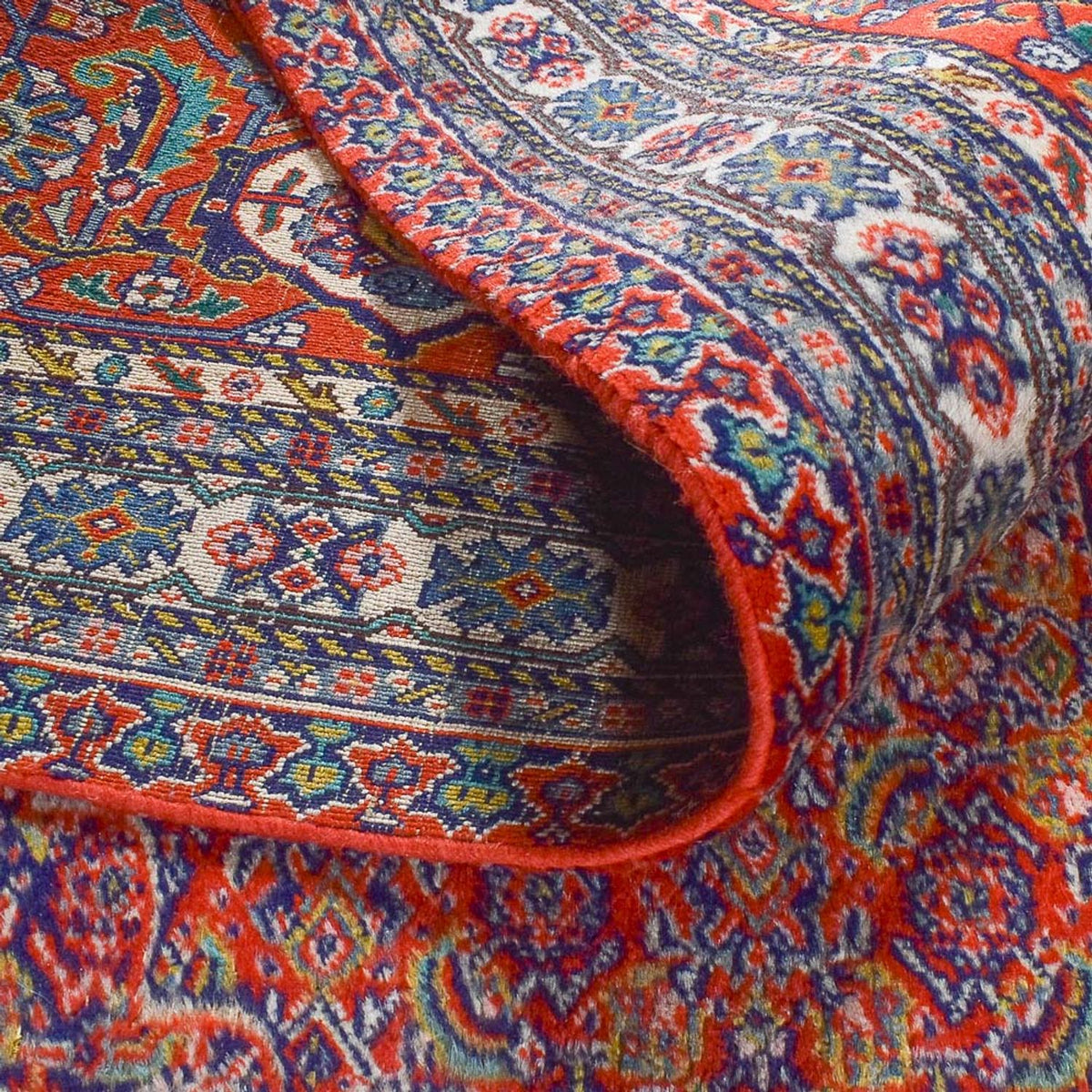 Perzisch tapijt - Tabriz - 373 x 258 cm - roest
