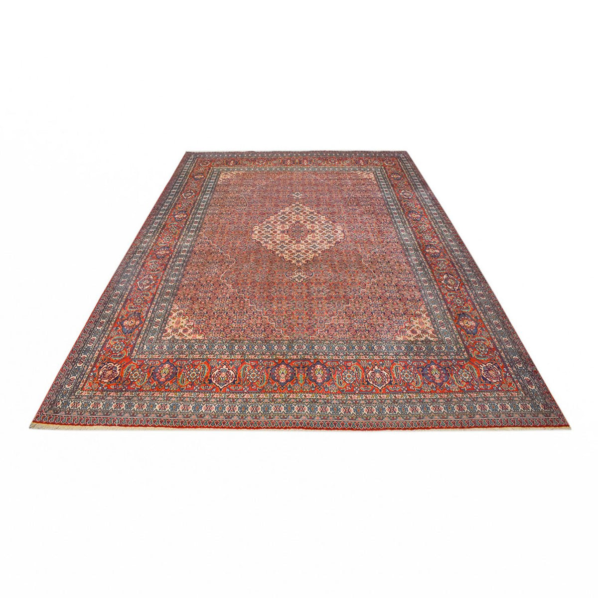 Perzisch tapijt - Tabriz - 373 x 258 cm - roest