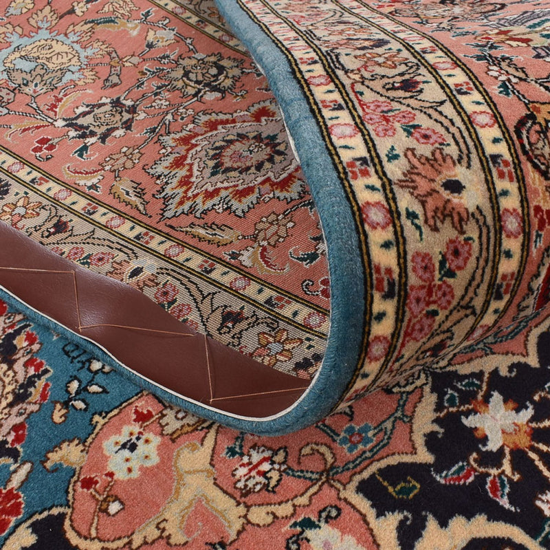 Perzisch tapijt - Tabriz - Royal - 352 x 253 cm - zee blauw