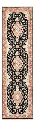 Loper Perzisch tapijt - Tabriz - Royal - 300 x 83 cm - donkerblauw
