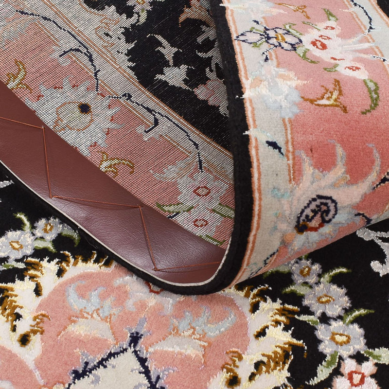 Loper Perzisch tapijt - Tabriz - Royal - 300 x 83 cm - donkerblauw