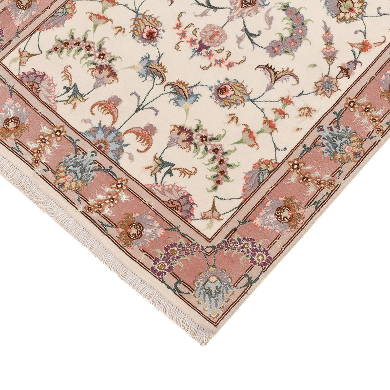 Loper Perzisch tapijt - Tabriz - Premium - 347 x 77 cm - beige