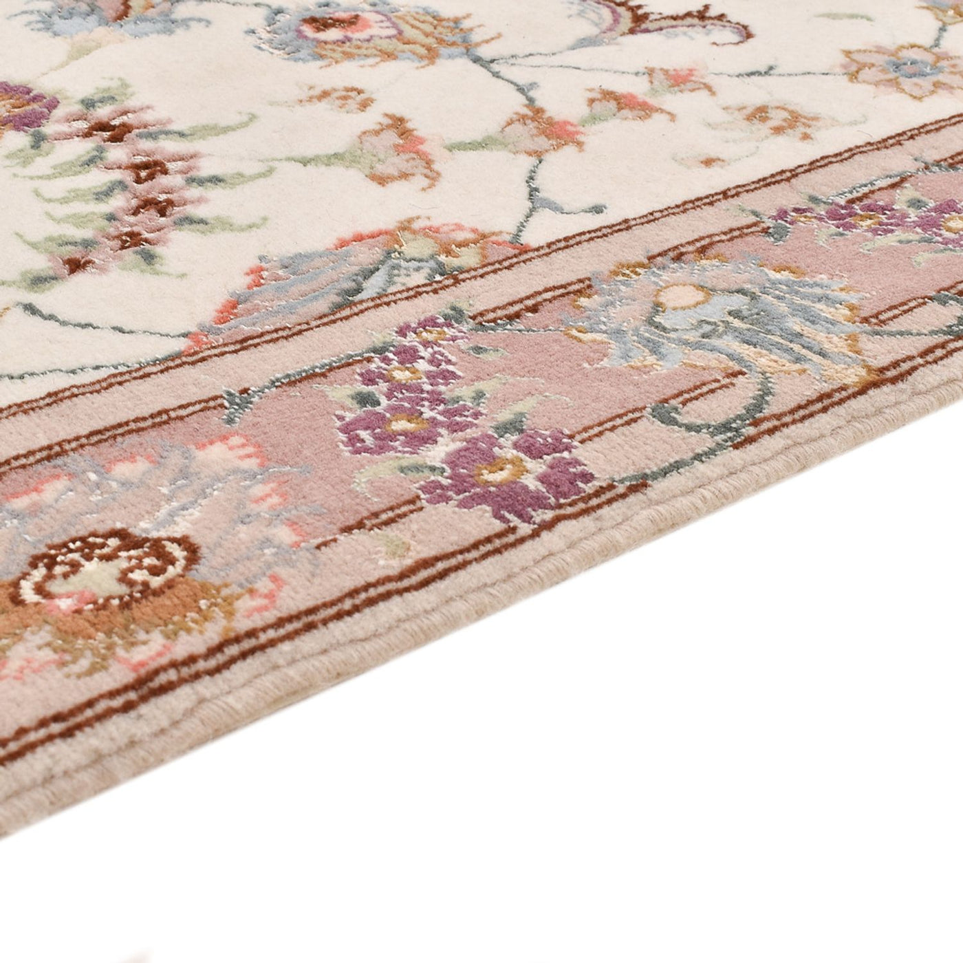 Tabriz - 60 Raj Tapijt 347x77cm - Perzisch tapijt