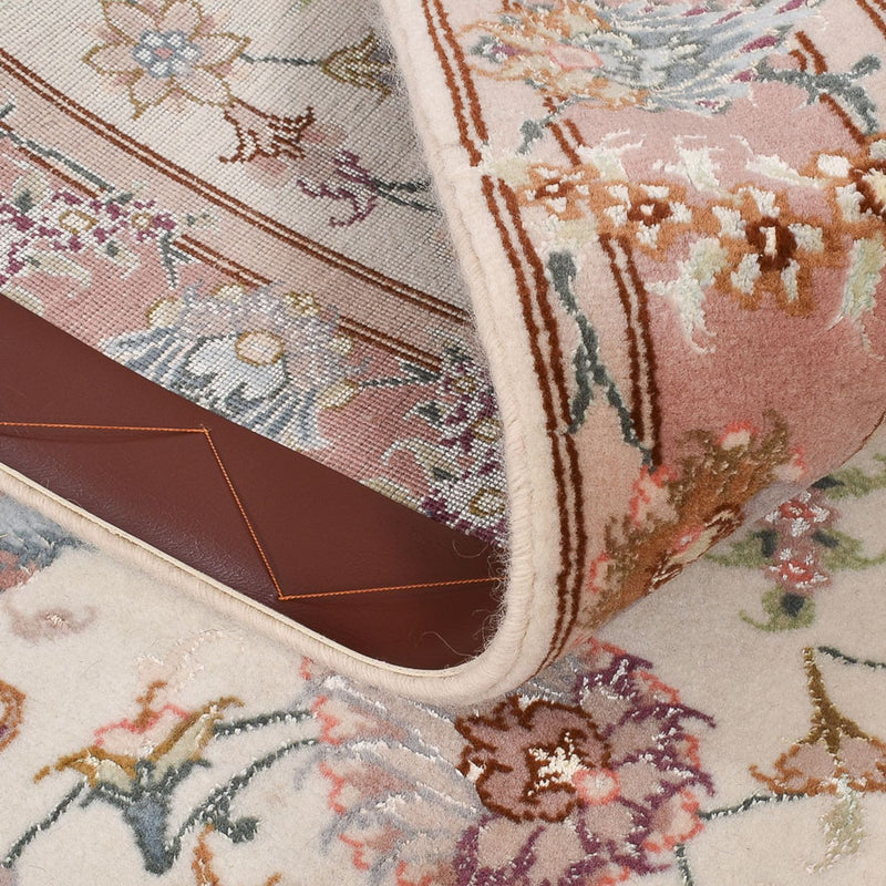 Loper Perzisch tapijt - Tabriz - Premium - 347 x 77 cm - beige