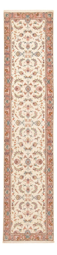 Loper Perzisch tapijt - Tabriz - Premium - 347 x 77 cm - beige