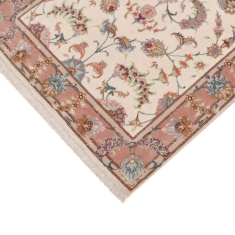 Loper Perzisch tapijt - Tabriz - Premium - 347 x 77 cm - beige