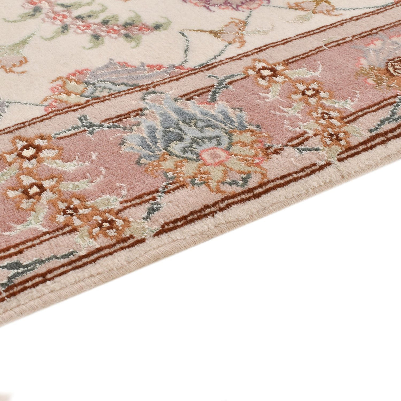 Tabriz - 60 Raj Tapijt 347x77cm - Perzisch tapijt