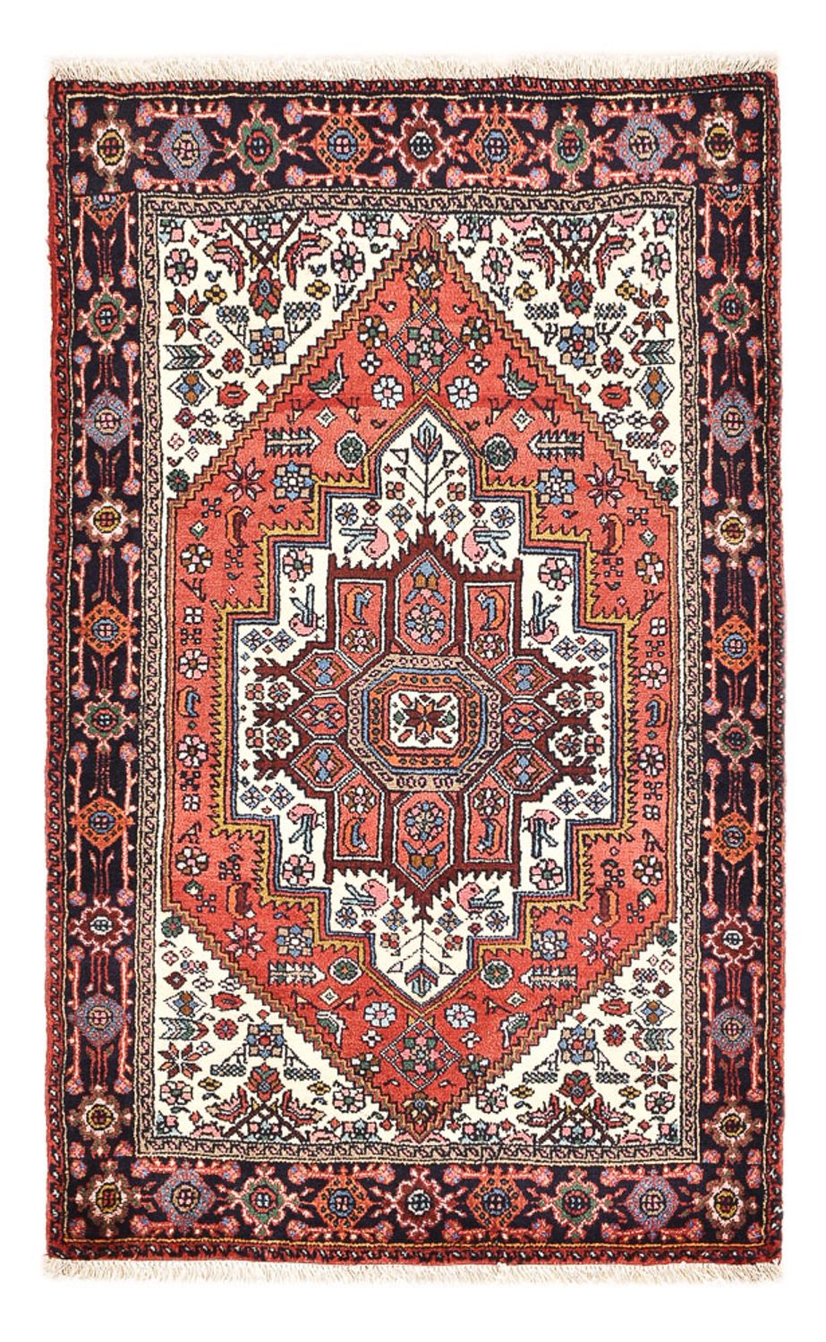 Perzisch Tapijt - Nomadisch - 123 x 76 cm - rood