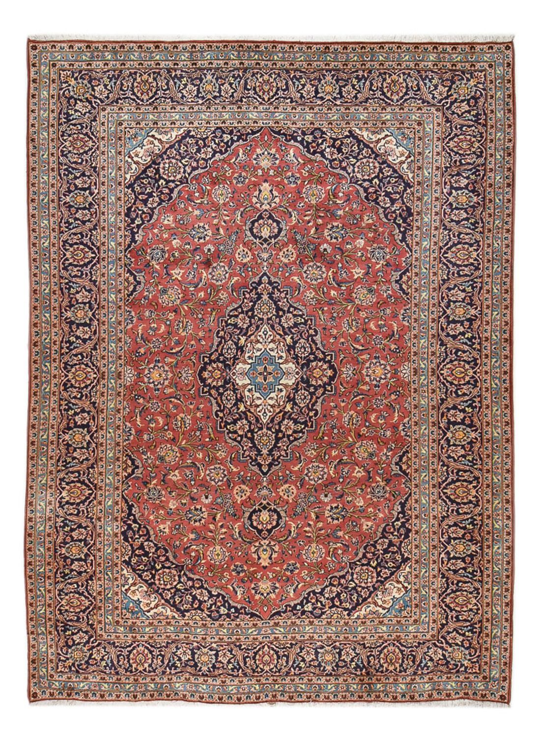 Perzisch tapijt - Keshan - 340 x 248 cm - rood