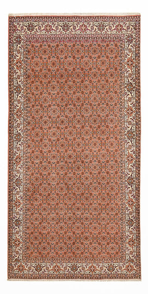 Loper Perzisch tapijt - Bijar - 392 x 200 cm - roest