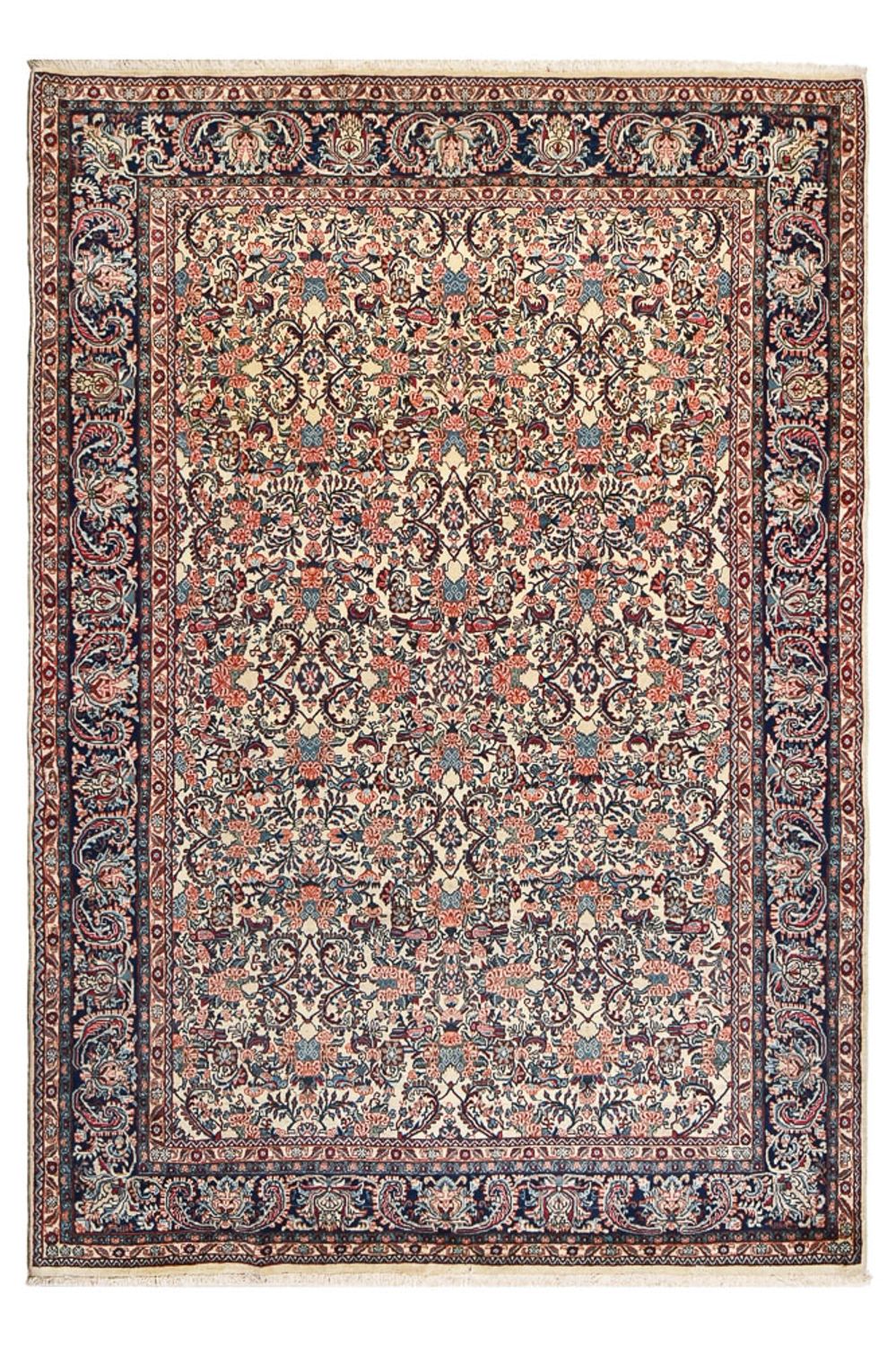 Perzisch tapijt - Bijar - 288 x 203 cm - roest