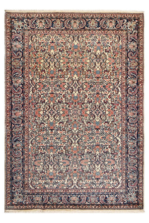 Perzisch tapijt - Bijar - 288 x 203 cm - roest