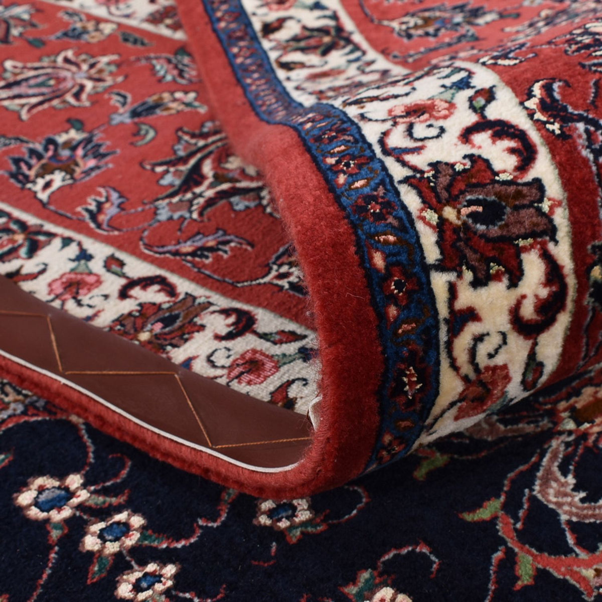 Perzisch tapijt - Bijar - 400 x 301 cm - donkerblauw