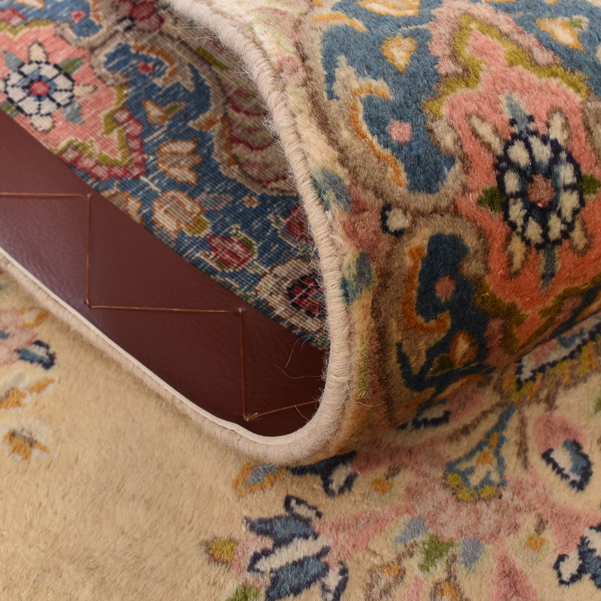 Loper Perzisch tapijt - Royal - 392 x 90 cm - beige