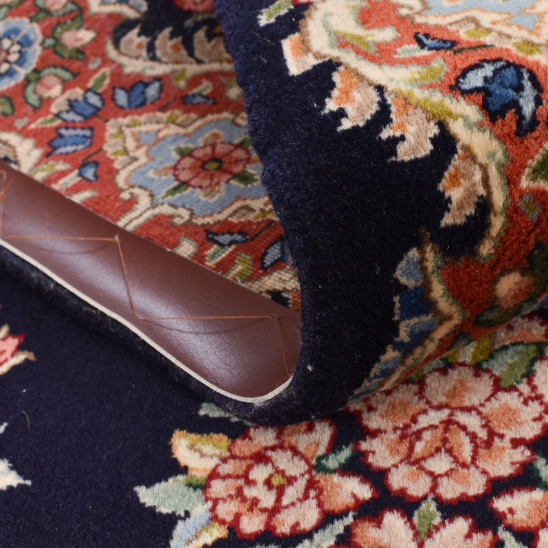 Loper Perzisch tapijt - Royal - 394 x 98 cm - donkerblauw