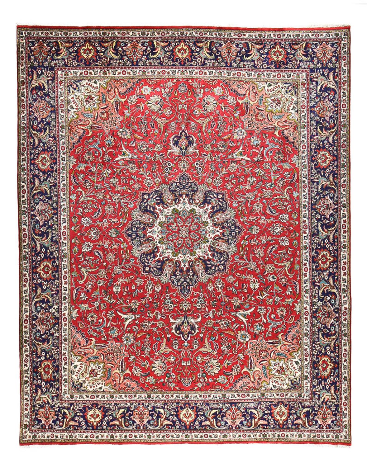 Perzisch tapijt - Tabriz - Royal - 387 x 300 cm - rood