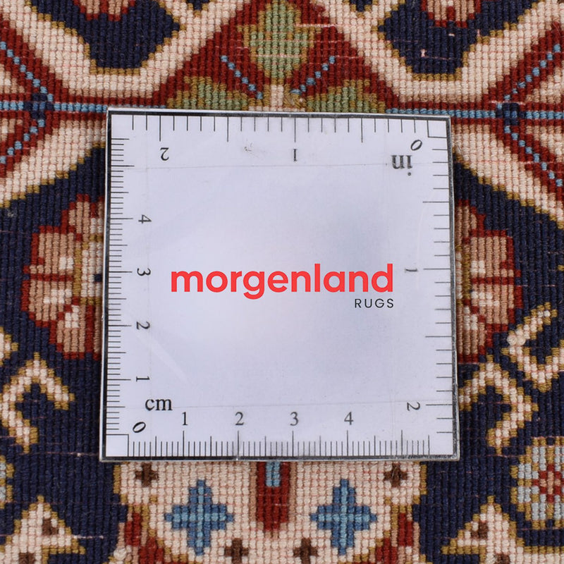 Loper Perzisch tapijt - Ghom - Koninklijk - 193 x 51 cm - donker beige