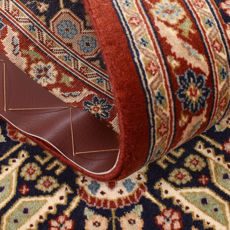 Loper Perzisch tapijt - Ghom - Koninklijk - 150 x 54 cm - donker beige