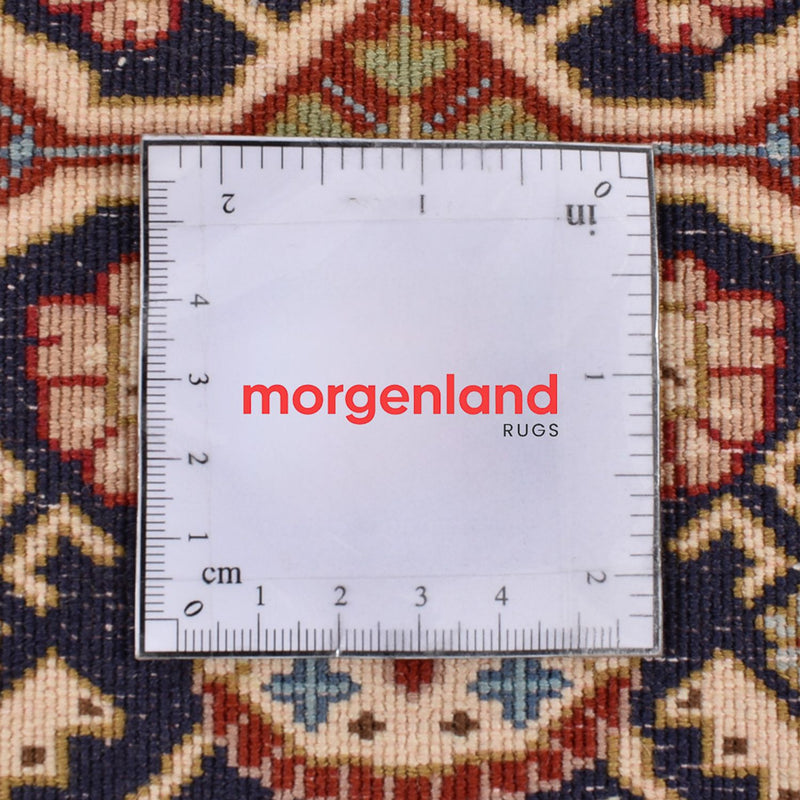 Loper Perzisch tapijt - Ghom - Koninklijk - 150 x 54 cm - donker beige