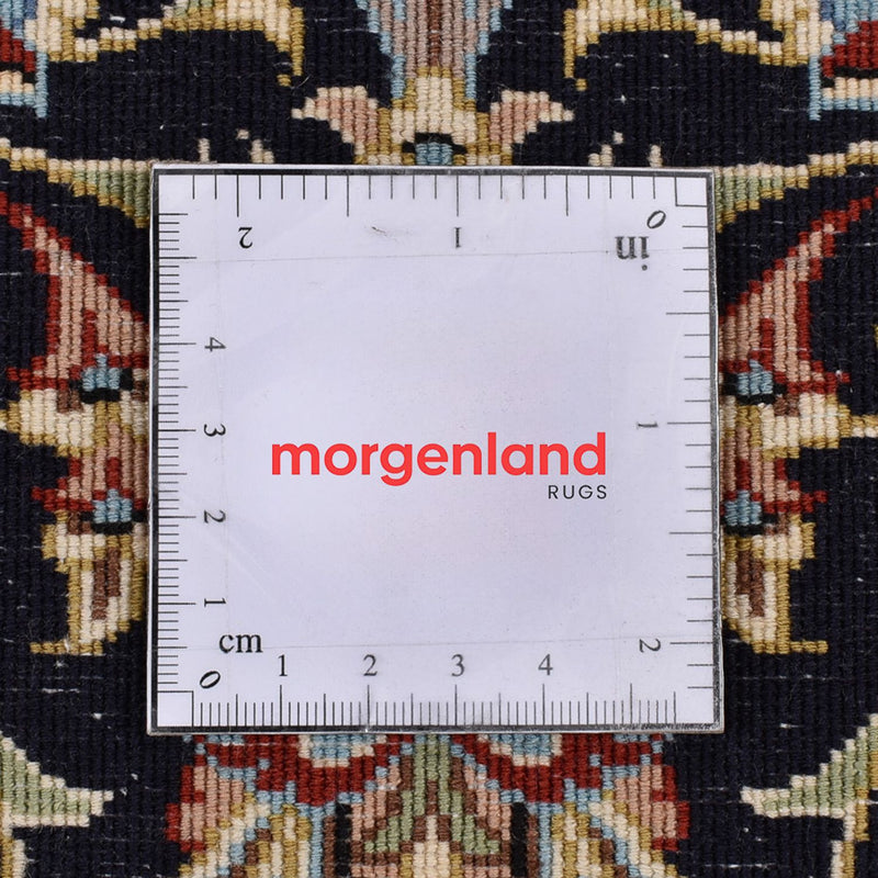 Loper Perzisch tapijt - Ghom - Koninklijk - 193 x 55 cm - donker beige