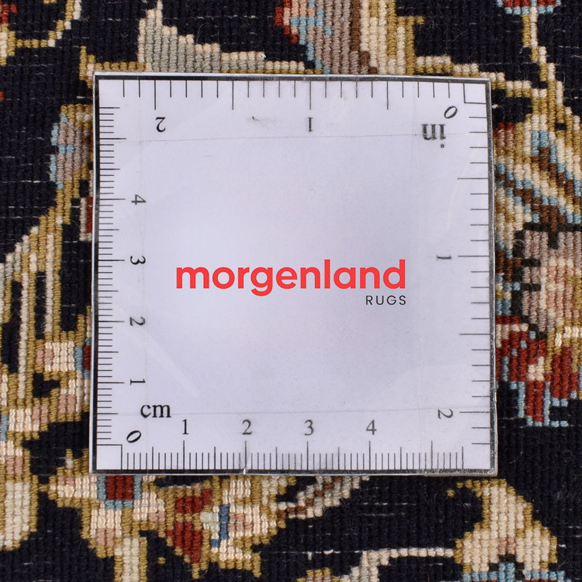 Loper Perzisch tapijt - Ghom - Koninklijk - 201 x 54 cm - donker beige