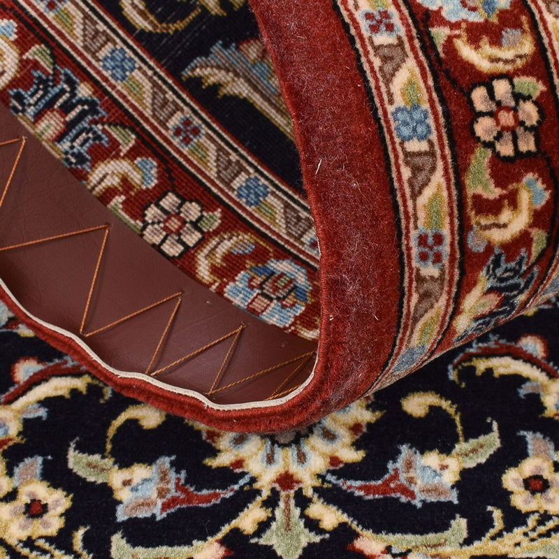 Loper Perzisch tapijt - Ghom - Koninklijk - 193 x 54 cm - donker beige