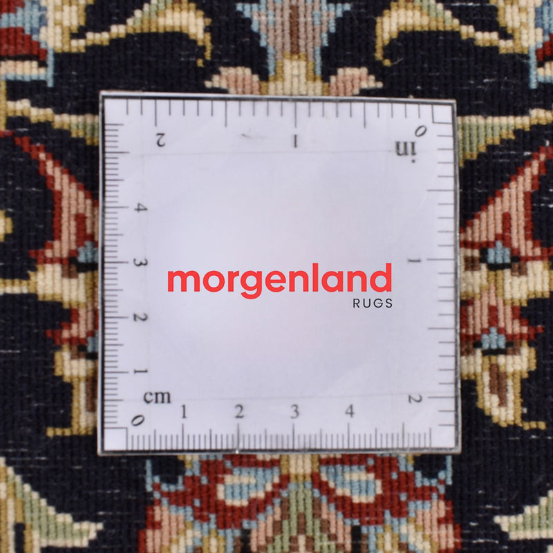 Loper Perzisch tapijt - Ghom - Koninklijk - 193 x 54 cm - donker beige