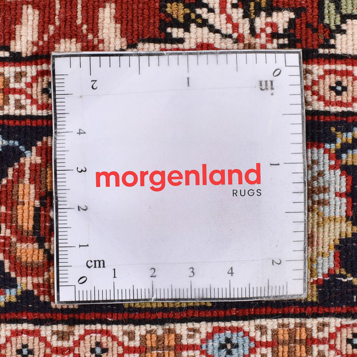 Loper Perzisch tapijt - Ghom - Koninklijk - 297 x 63 cm - licht rood