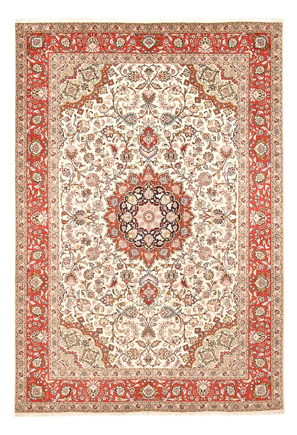 Perzisch tapijt - Tabriz - Royal - 305 x 203 cm - beige