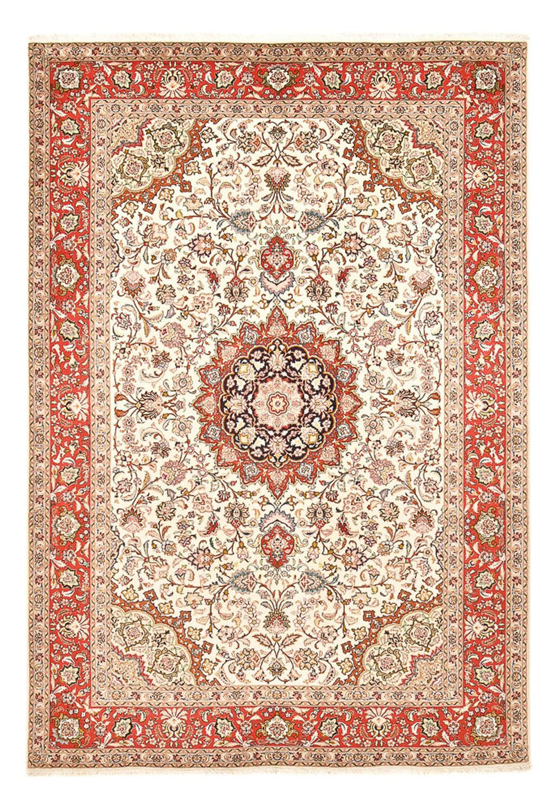 Perzisch tapijt - Tabriz - Royal - 305 x 203 cm - beige