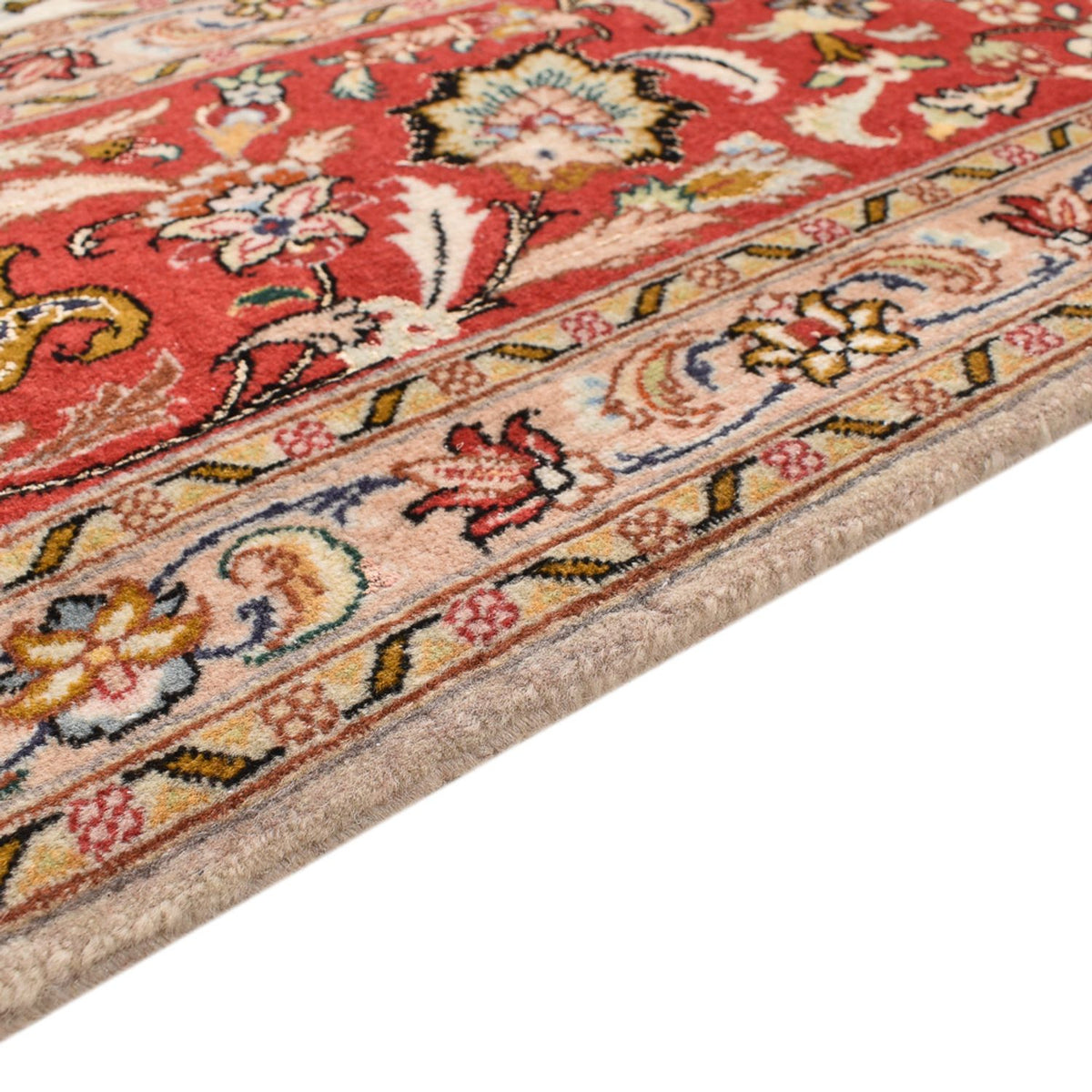 Perzisch tapijt - Tabriz - Royal - 305 x 203 cm - beige