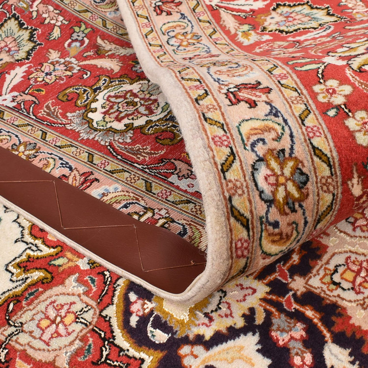 Perzisch tapijt - Tabriz - Royal - 305 x 203 cm - beige