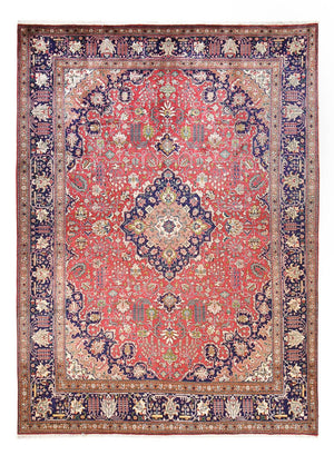 Perzisch tapijt - Tabriz - Royal - 402 x 300 cm - licht rood