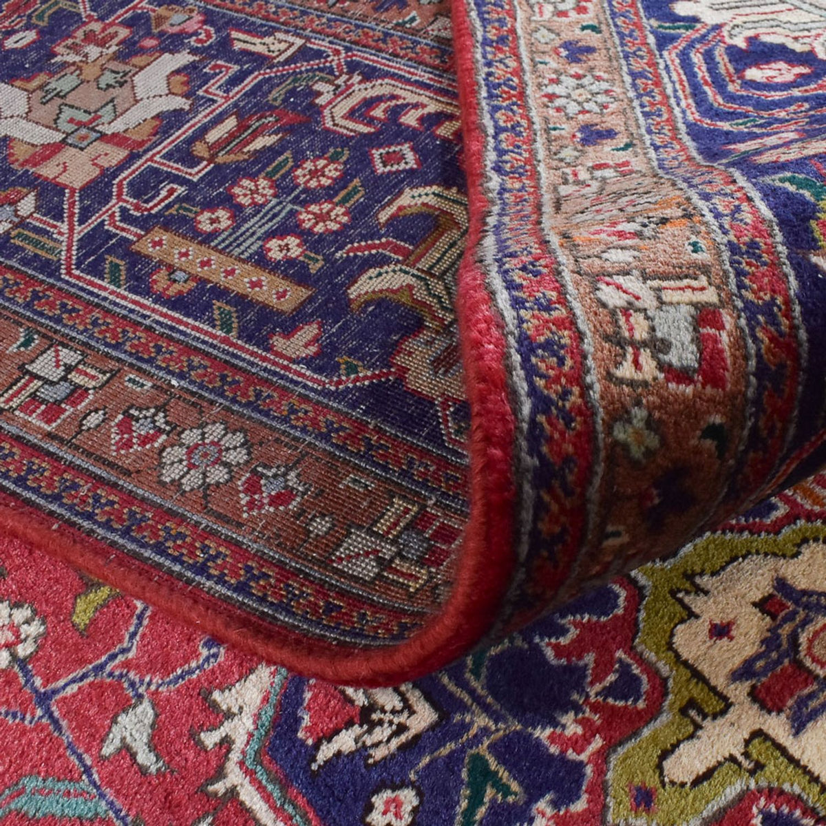 Perzisch tapijt - Tabriz - Royal - 402 x 300 cm - licht rood