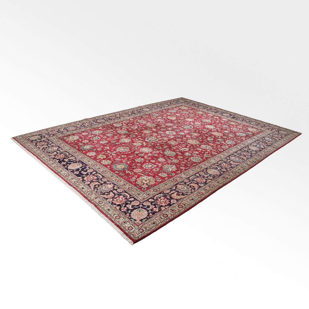 Perzisch tapijt - Tabriz - Royal - 400 x 290 cm - rood