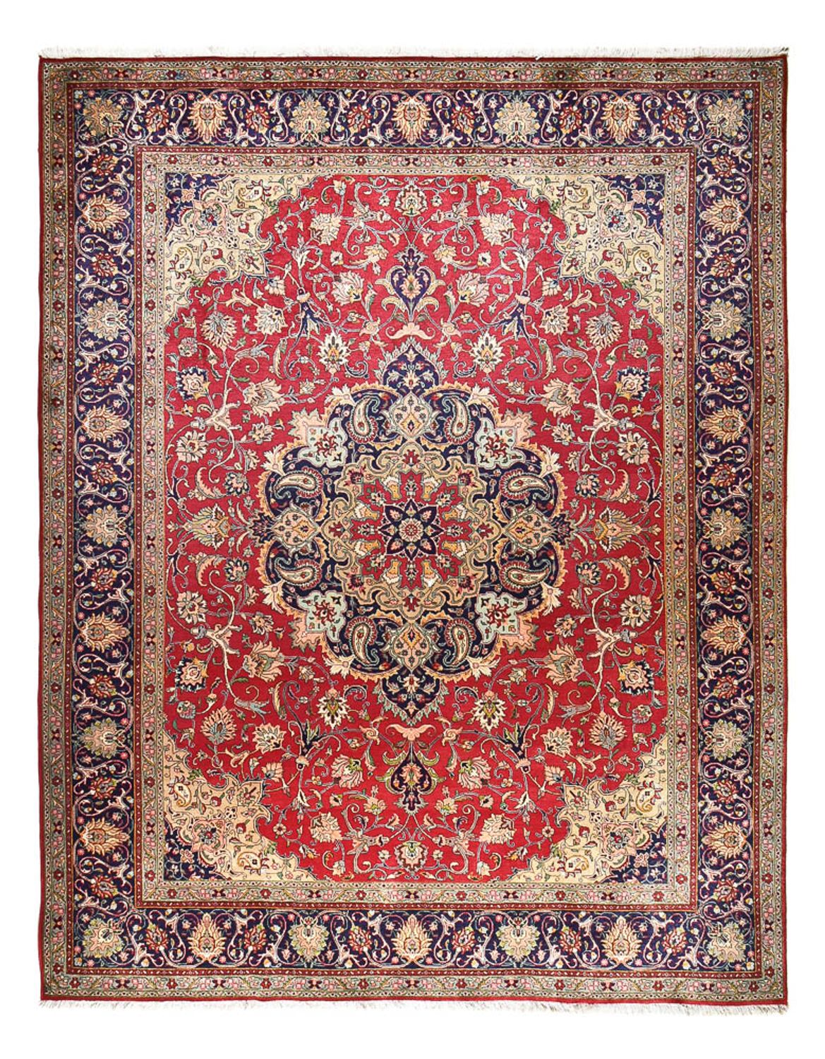 Perzisch tapijt - Tabriz - Royal - 400 x 310 cm - rood