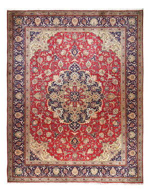 Perzisch tapijt - Tabriz - Royal - 400 x 310 cm - rood